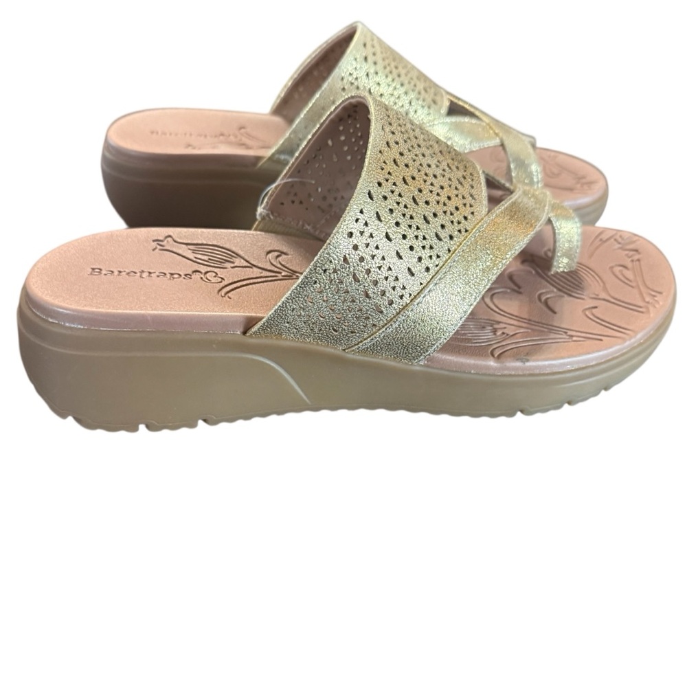 Baretraps Old Gold Sandal Size 7.5 - Picture 1 of 10